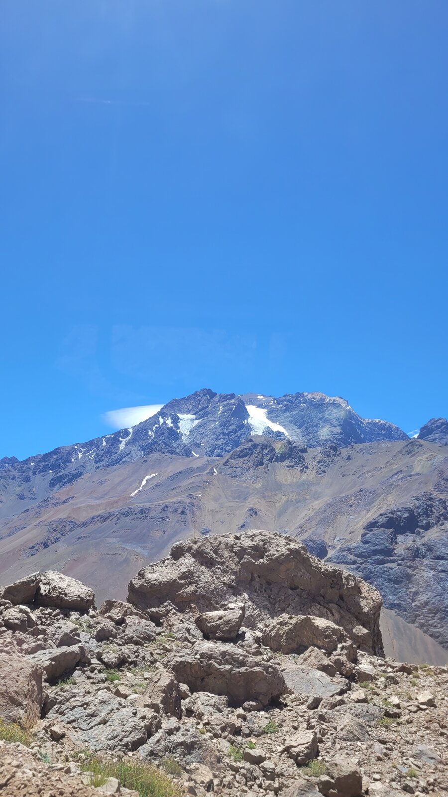 Vista del Aconcagua