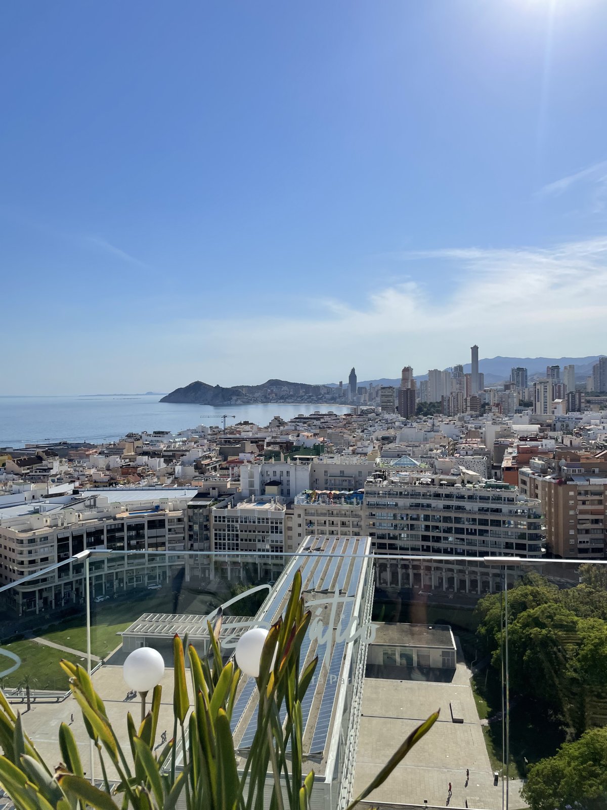 Vistas desde la terraza de Selvático