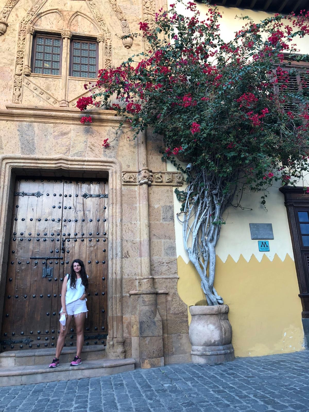 Una calle de Vegueta, el casco histórico