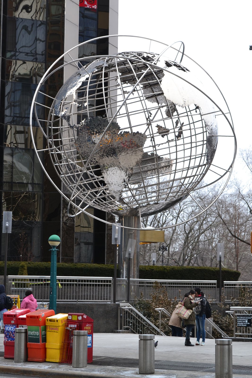 El monumento de Columbus Circle